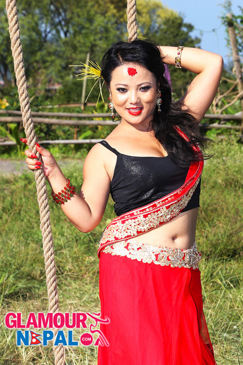 Singer Jyoti Magar Happy Dashain 10 Glamour Nepal