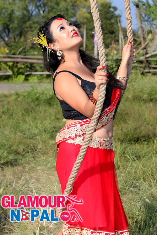 Singer Jyoti Magar Happy Dashain 11 Glamour Nepal