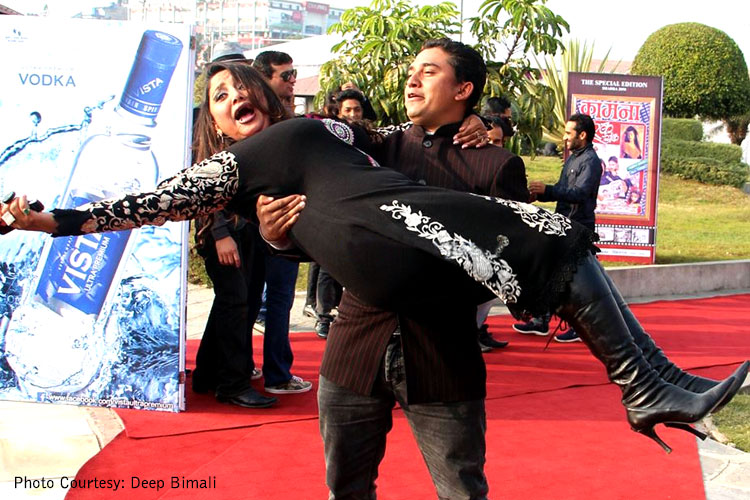 Deepa-Shree-Niraula-and-Sitaram-Kattel-Dhurmush-Comedian-Photo