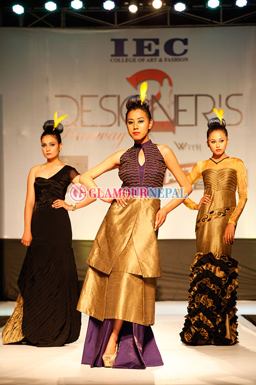 iec designers walk fashion show