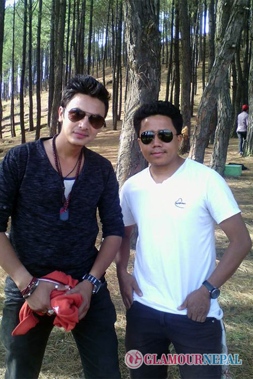 Model Paul Shah and Singer Prakash Tamang