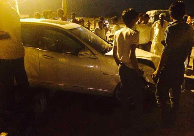 Hema Malini car accident