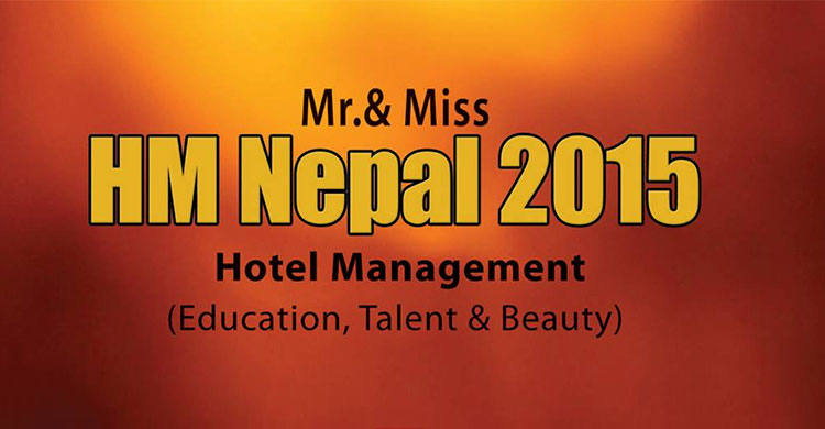 Mr and Miss Hotel Management Nepal 2015
