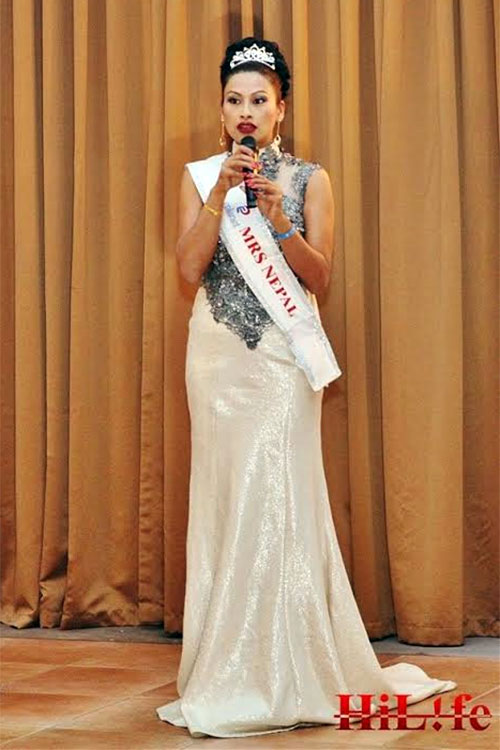 Rajani Thapa wins 4th runner-ups at Mrs Top of the World