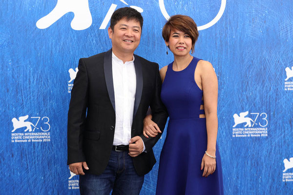 Actors Asha Magrati and Dayahang Rai during the 73rd Venice Film Festival at on September 6, 2016 in Venice, Italy. Photo Source: zimbio.com : Vittorio Zunino Celotto/Getty Images Europe