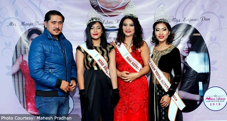 Miss Teen, Miss & Mrs. Heritage International Nepal 2016