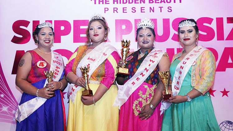 Sapana Earned Super Plus Size Model Nepal 2018 Glamour Nepal