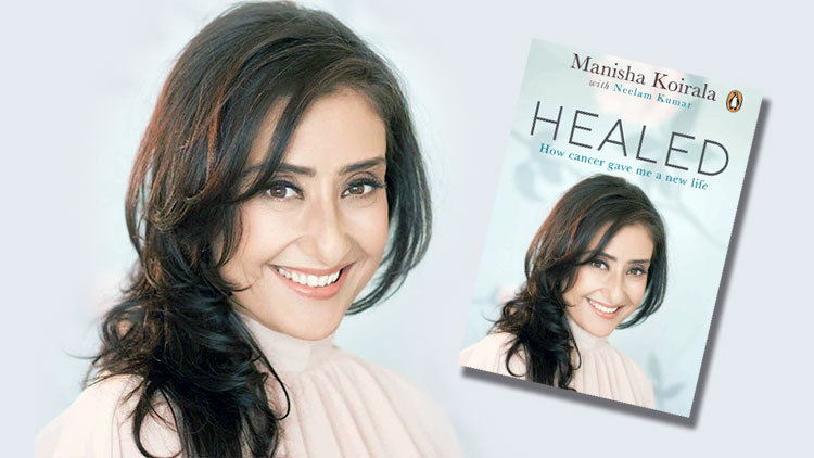 Manisha Koirala unveiled her Book 'Healed' Cover | Glamour Nepal