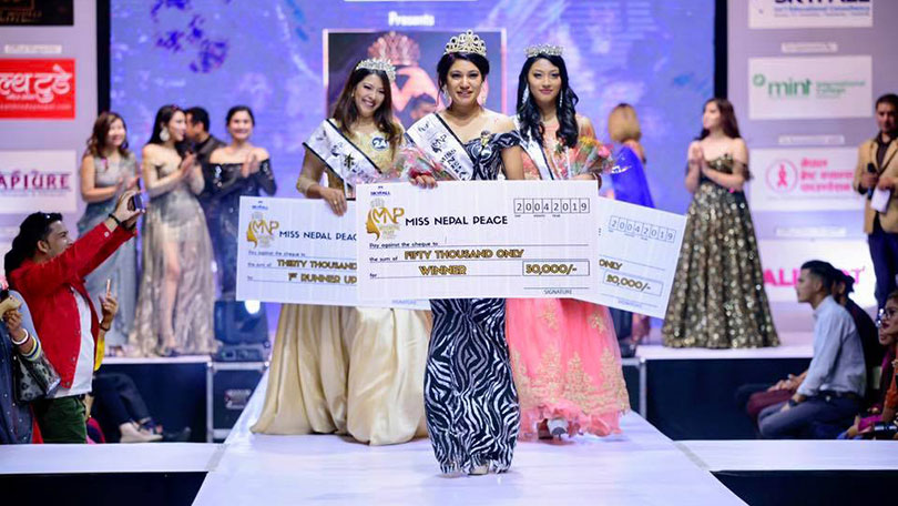 Miss Nepal Peace 2019 winners