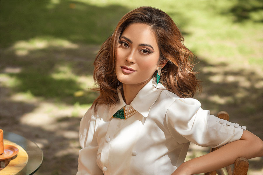 Miss Nepal Shrinkhala Khatiwada on The Cover of WOW Magazine