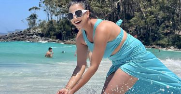 Gorgeous Deepika Flaunts Her Beauty in Hyams Beach, Australia