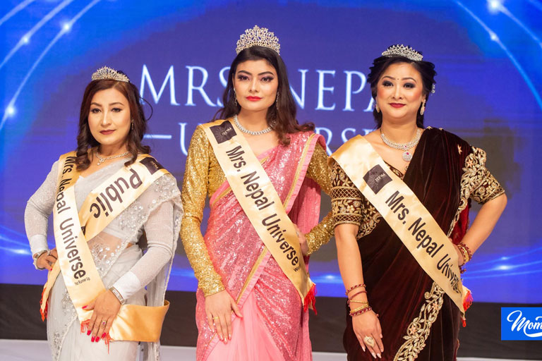 Binita Gurung Shines at Mrs. Nepal Universe 2023, Takes Home Multiple