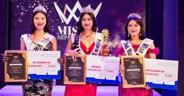 Shiksha Rana won Miss Plus Two Nepal 2023 Title. She also received the Miss Personality and Miss Stylish awards. Dedicated to the plus two level students contest has successfully concluded its fifth season.