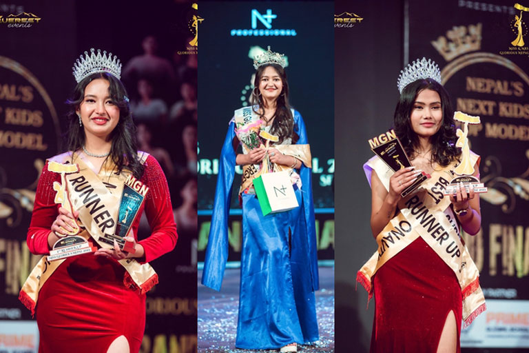 Prantika became Miss Glorious Nepal 2024