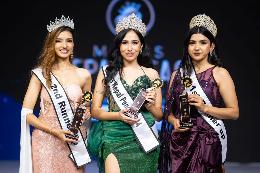 Bidhi Lamsal crowned as Miss Nepal Peace 2024