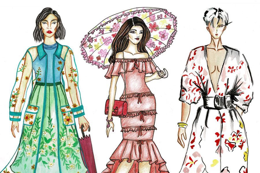 Monsoon Dressing Ideas from Namuna College BFDM Students