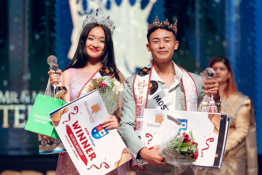 Bip Chhiring and Chasum chosen as Teen Super Models