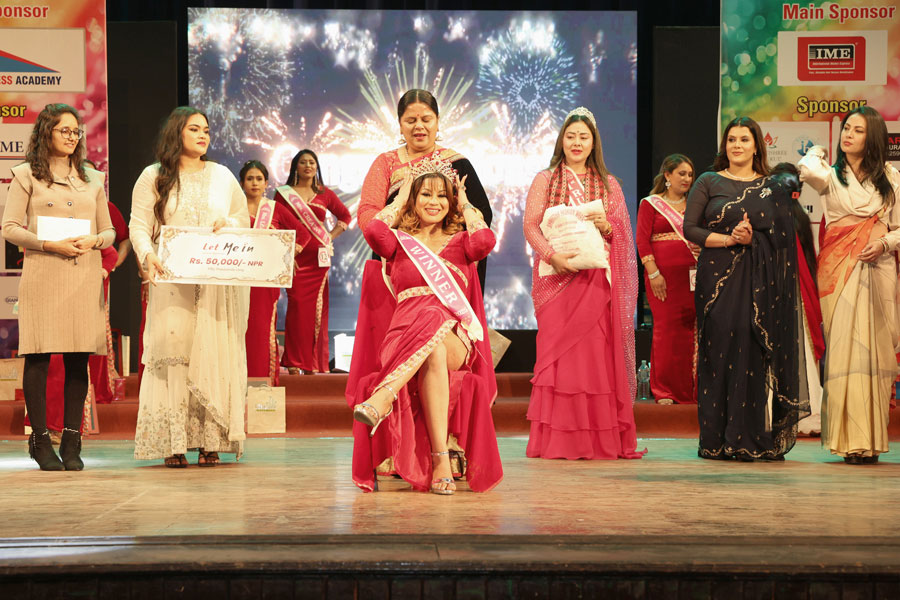 Barsha Kunwar Crowned Mrs. Beauty Queen Nepal