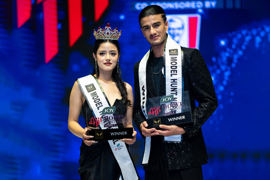 Bivash Bista and Neha Budha Crowned Winners of Model Hunt Nepal Season 9