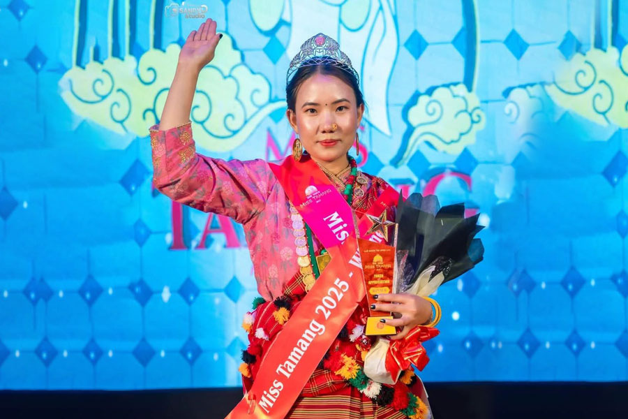 Anju Thokar Tamang crowned as Miss Tamang 2025