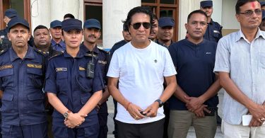 Actor Deepak Raj Giri donates NPR 5 lakh for reconstruction of Thangkot Police Office damaged during Nepal Gen-Z protests