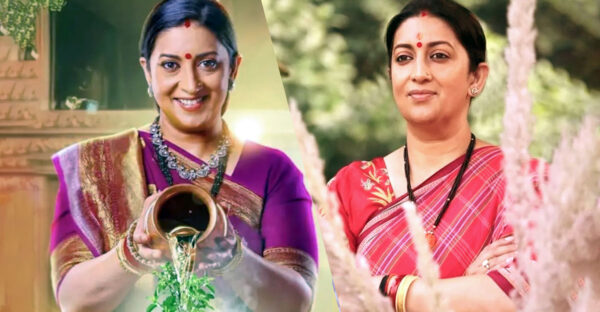 Indian actress and politician Smriti Irani