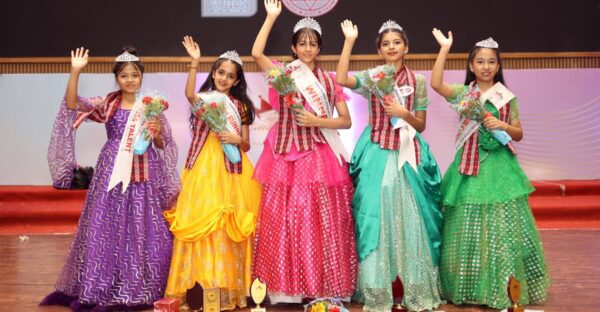 Pritha Neupane crowned winner of PABSON Little Miss Idol 2025 in Kathmandu, celebrating youth talent and culture.