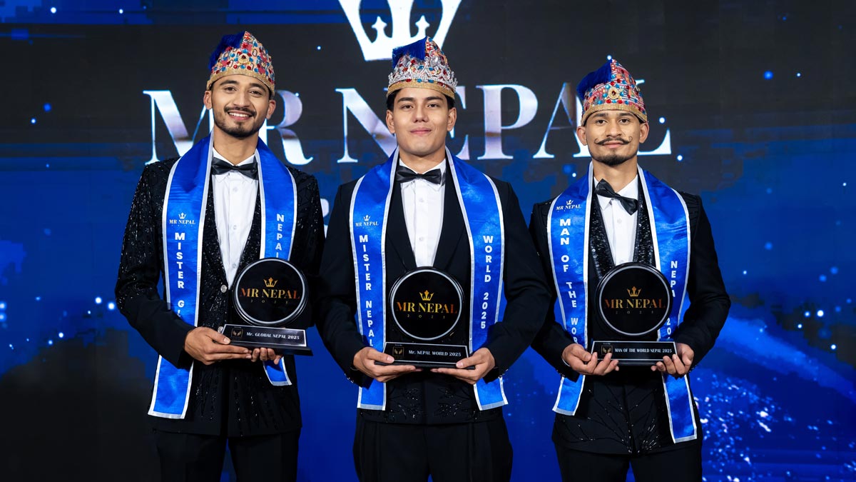 Himanchal Raj KC crowned Mr. Nepal World 2025 at the grand finale in Kathmandu, Nepal.