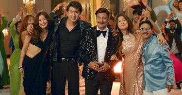 Aachal Sharma, Anmol KC, Bhuwan KC, Usha Khadgi and Kedar Ghimire Group Photo from the movie ;jerry on top'