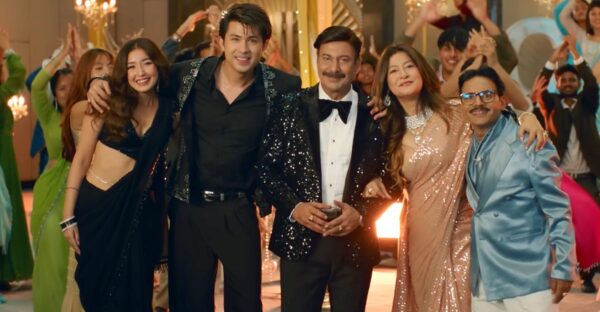 Aachal Sharma, Anmol KC, Bhuwan KC, Usha Khadgi and Kedar Ghimire Group Photo from the movie ;jerry on top'