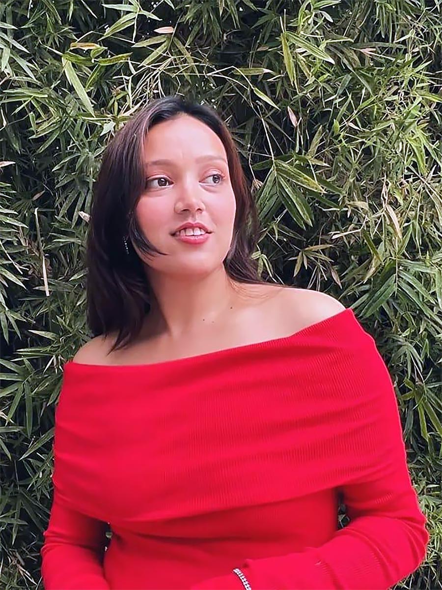 Nabina Ranabhat looks beautiful in Red Outfits