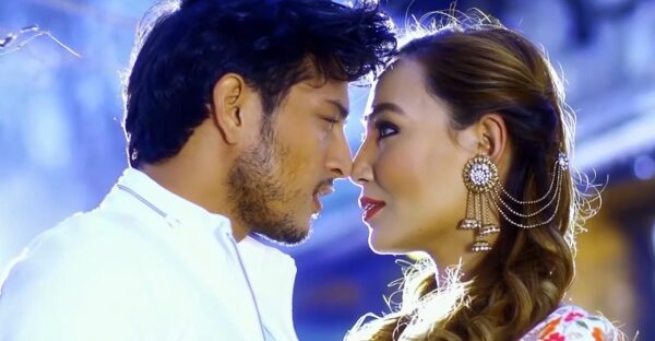 Puspa Khadka and Sumi Moktan in Prahlad Timalsina’s music video Hiun Sari Jhari