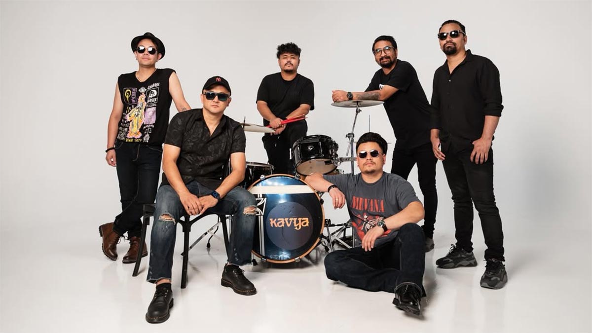 Kavya Band performing Ma Ta Kebal Nepali, a patriotic Nepali song inspired by the Gen Z uprising