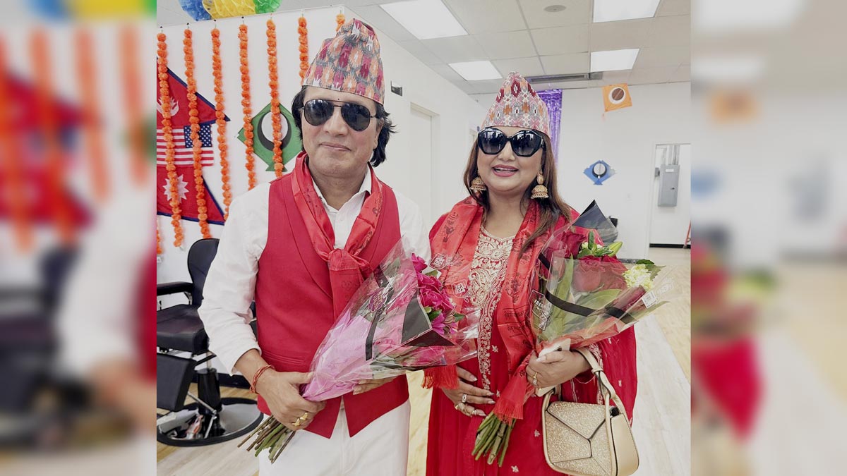 Deepak Raj Giri and Deepa Shree Niraula open New Super Cut Hair & Beauty Salon in Texas USA