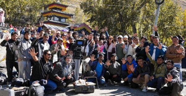 Kabaddi 5 muhurat ceremony in Mustang with director Ram Babu Gurung and cast