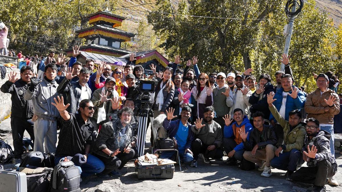 Kabaddi 5 muhurat ceremony in Mustang with director Ram Babu Gurung and cast