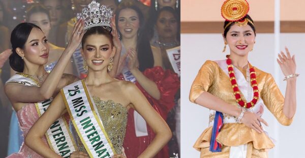 Miss International crown to Colombia’s Catalina | Urusha Bhandari of Nepal presenting her national costume during the Miss International 2025 competition