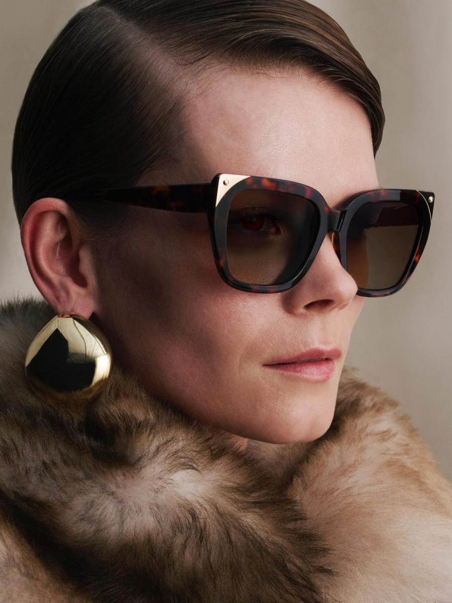 ZEELOOL x Prabal Gurung Sophia oversized butterfly eyewear