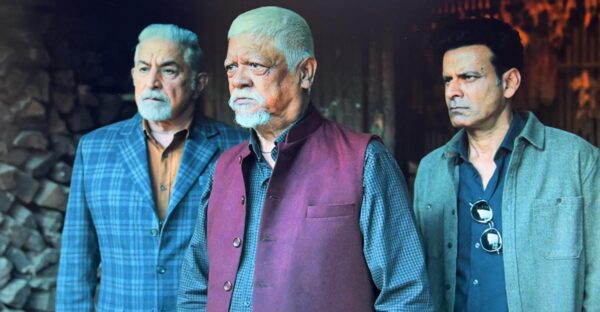 Sunil Thapa with Manoj Bajpayee in a scene from The Family Man Season 3.
