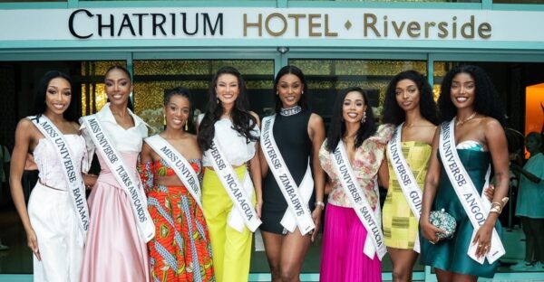 Miss Universe 2025 contestants in Bangkok