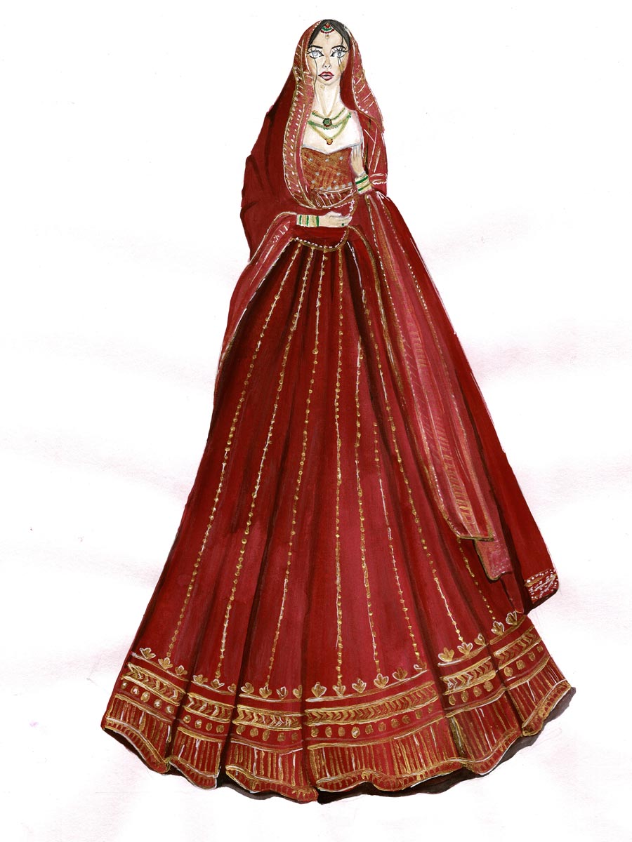 Bridal Fashion Design by Abisha Maharjan