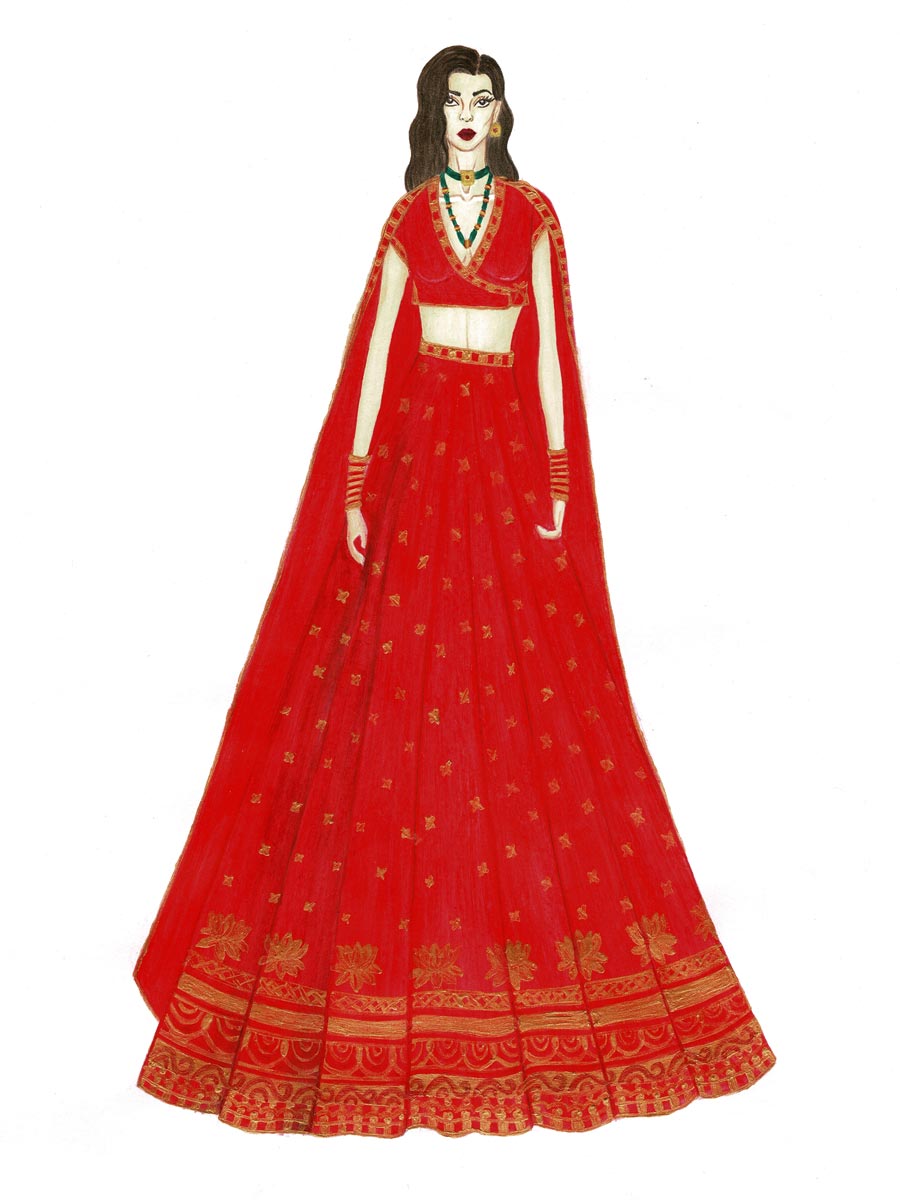 Bridal Fashion Design by Jyoti Gurung