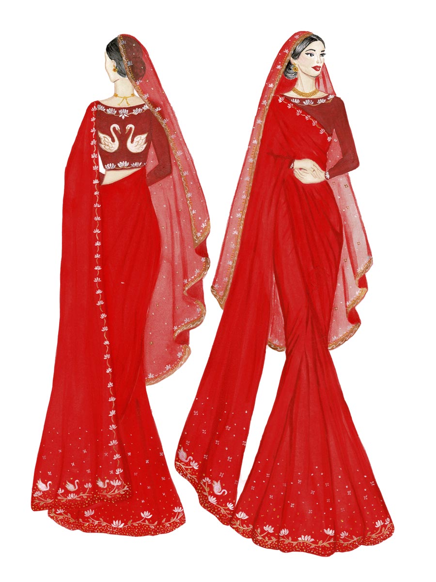 Bridal Fashion Design by Riya Bhandari