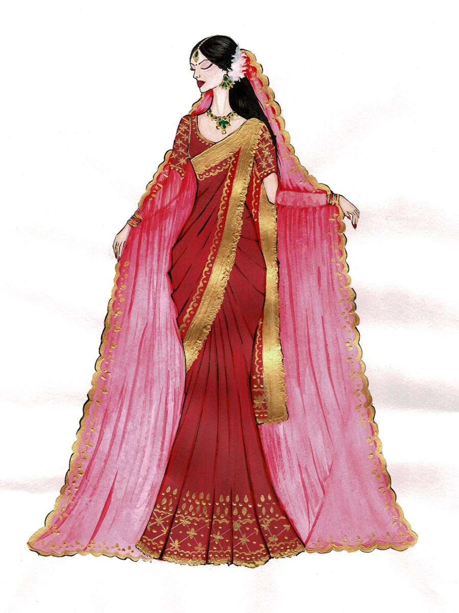 Bridal Fashion Design by Shriya Timilsina