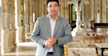 Pradeep Raj Onta portrait, senior Nepalese photojournalist and Adityadhwaj Joshi Memorial Award recipient.