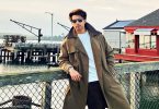 Nepali Super Star Anmol kc wearing long coat photo
