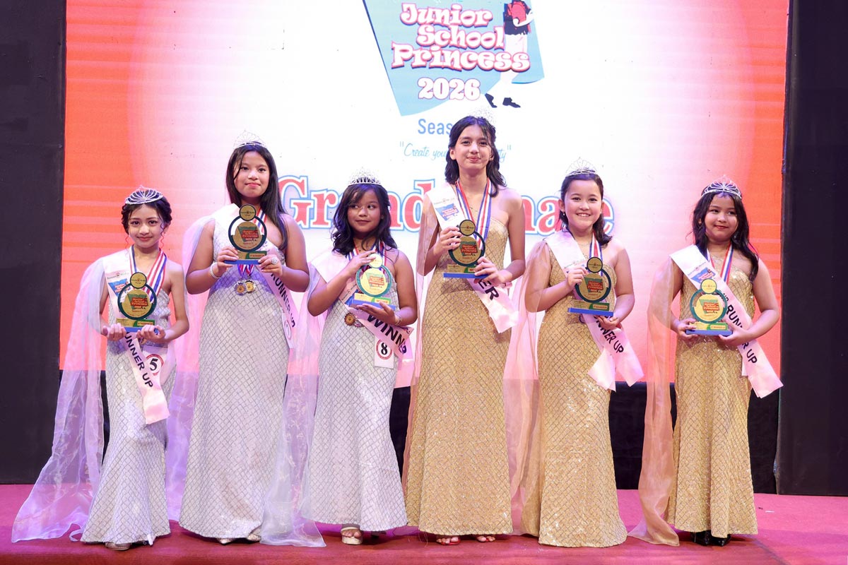 Junior School Princess 2026 Season 11 Winners group photo