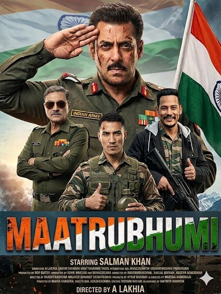 Fan Made Poster of Salman Khan's Maatrubhumi: May War Rest in Peace Movie