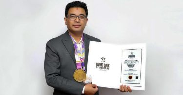 Pradeep Raj Onta Honored by World Book of Records London for Photojournalism Excellence