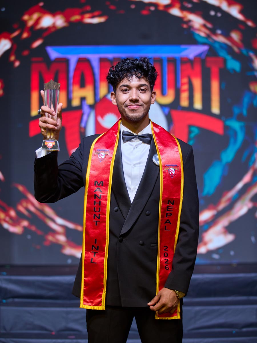 Shashank Shahi winner of Manhunt International Nepal 2026